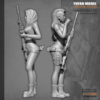 YUFAN Модел 1/24 смола комплекти Секси жена направи си САМ играчка фигура самосглобяването (75 мм) YFWW-2029