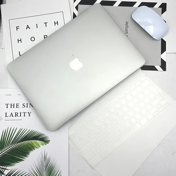 За MacBook Air Pro Case Cystal Matte Laptop Case With EU Keyboard Cover For Apple MacBook Air Pro M1 Чип 13 A2338 A2337 Case