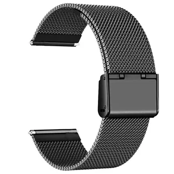 Milanese Watch band Каишка за Samsung Galaxy Watch Active 2 42 мм и 46 мм, За да Gear S3 Frontier 20 мм и 22 мм Гривна За Amazfit GTS 2