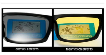HOOLDW Поляризирани Слънчеви очила Мъжки слънчеви Очила за Нощно Виждане Марка Дизайнерски обувки Жените Жълто Нощен Шофиране антибликовые очила Слънчеви очила