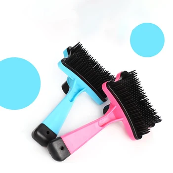 Куче Котка Гребен и Четка за Иглата Пет Hair Brush for Puppy Small Dog Hair Remover Pets Beauty Grooming Tool Pet Products Косопад