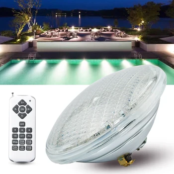 Creative par 56 led swimming pool light RGB color changeable waterproof LED underwater светлини brightness 24W45W replacement bulb