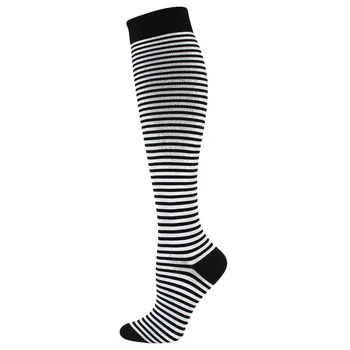 Нови Компресия Чорапи Crossfit Чорапи 15-20 мм живачен стълб. супена Степен Чорапогащи Тръба Спорт на открито, Бягане на Жените и Мъжете Кърмещи Високи чорапи