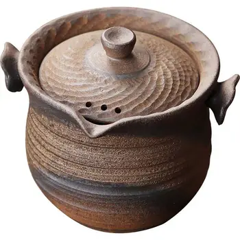 Японската Ръчно изработени Керамични супа от супник Керамика с Една Голяма Домашна Чаена Чаша Sancai Порцеланов Чайник Керамичен Чайник Гарафа За Чай