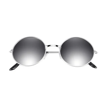 Мода За Мъже, Жени Ретро Ретро Кръгли Слънчеви Очила Метална Дограма За Очила, Очила За Шофиране Очила Спортни Очила На Открито