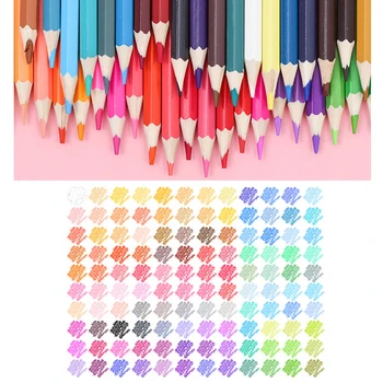 120 Цвята QILI Profesional Color Молив Креда De Couleur Rainbow Oil Colored Pencils Set Coloring Colorear Art Supplies