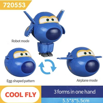 Супер Flying Man Забавни Egg-changing Toys Aleksandar Transforming Robot Пъзел Сладко Multifunctional Toy For Child Gifts