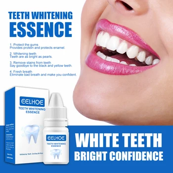 EELHOE Natural Teeth Whitening Serum Грижа За Устната Кухина, Премахване на Петна Почистване на Зъбите Избелващо Зъбите Инструменти за Избелване на Зъби Прах TSLM1