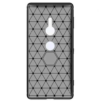 Калъф за телефон Sony Xperia XZ2 Mobile Bumper Accessories Slim устойчив на удари Пълно Тяло TPU Мека Тънък Силиконов Каучук experia ZX2 Men