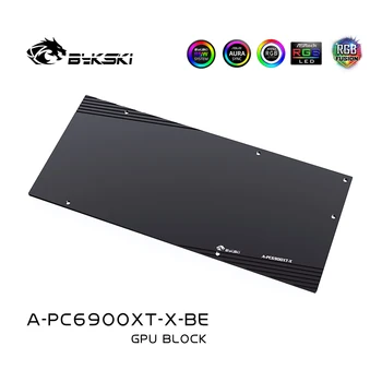 Bykski RX 6900XT GPU Охладител Graphic Card Water Block For Powercolor RX 6900XT 6800XT Red Devil PC water cooling A-PC6900XT-X