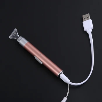USB Акумулаторна 5D Diamond Живопис Point Lighting Пробийте Pen Set Square/Round Пробийте САМ Diamond Живопис Tool With 5 Styles Шапка