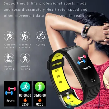 2021 Sport Smart Watch Men Women Sports Fitness Tracker Електронни Умни Часовници За Andriod Ios Водоустойчив мъжки умен Часовник