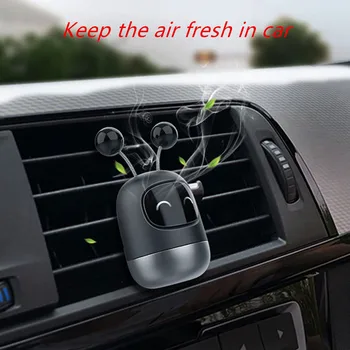 Авто Парфюм Освежители за Въздух Сладък Робот Кола Дифузор Твърда Ароматерапия отдушник Освежители за Въздух за Авто Аксесоари за Интериора на Колата