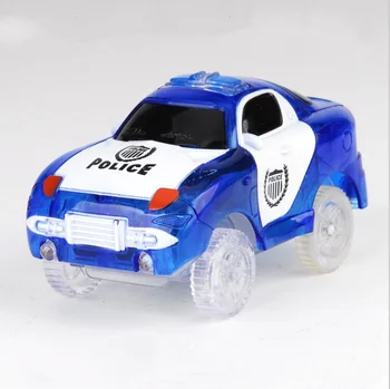 Нов 12 Стилове на Състезателен Автомобил за Магически Песни с led Подсветка на Детски Образователни Играчки на Пожарната Полицейски коли Подаръци за децата Играчки