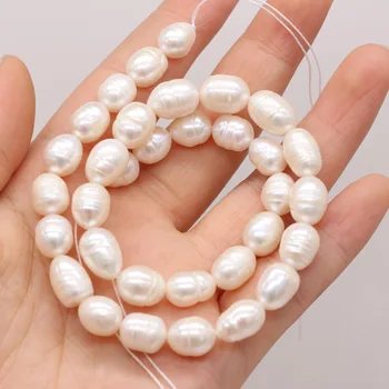 Истински Сладководни перли, Мъниста Фигура Форма на Естествени Перли Свободни Мъниста за 