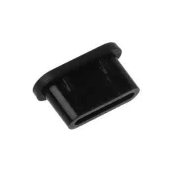 5ШТ Type-C Прахоустойчив Включете USB Порт кабел за зареждане Протектор и Силиконов Калъф за samsung Smart Phone Accessories T5UA
