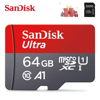 Sandisk sd карт Tarjeta SD 16GB 32GB 64GB 128GB карта памет от Клас 10, micro sd 256gb cartao de memoria, с търговията на опаковката