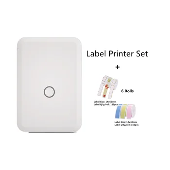 NIIMBOT Wireless Label printer Portable Pocket D110 Label Printer Portable БТ Thermal Label Printer Usar en Casa Oficina Mercado