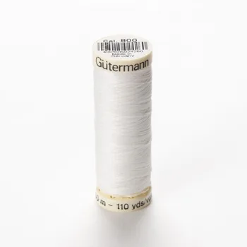 Gutermann sewing Thread Sew-All Полиестер, 100 м/110 Ярда, Бял