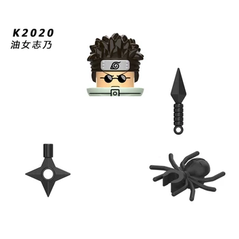 KDL803 Аниме Фигури на Наруто Строителни Блокове Главата Сакаи Xidan Сарутоби Хисаки Ошемару Развиване на Екшън Играчките За деца