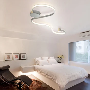 Лесен и творчески, модерен led монтиран на стената лампа за спални декоративна нощна лампа хол, коридор, хотел монтиран на стената лампа Безплатна доставка