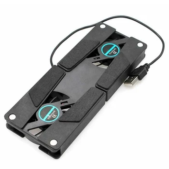 Сгъваема USB Вентилатора за Охлаждане на Мини Октопод Лаптоп Охлаждаща Поставка За 7