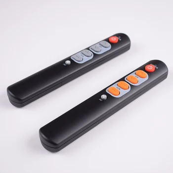6 комбинации Big Button Universal Learn Remote Control Програмируеми , Инфрачервен IR контролер за STB ТВ DVD, DVB HIFI box