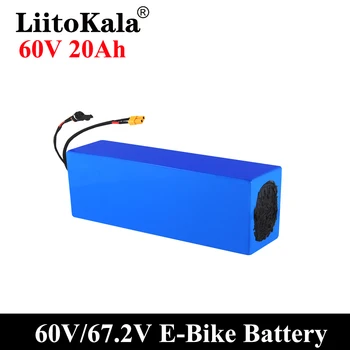 LiitoKala E-bike battery 60V 30ah 20ah 25ah15ah 12ah li-ion battery pack bike conversion kit bafang BMS High power protection