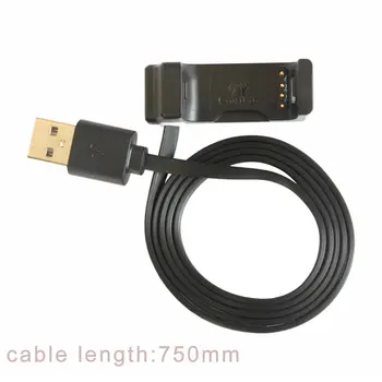 Нова 75 СМ Замени USB Зарядно Устройство за Зареждане Dock Cradle Зарядно Устройство Адаптер За Garmin Vivoactive HR Smart Watch Поддръжка на Данни