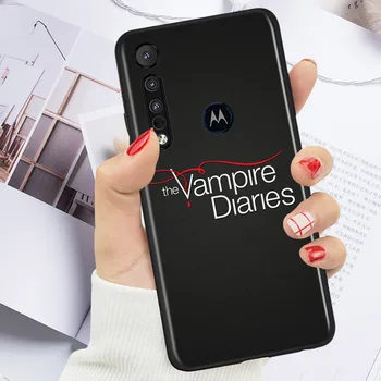 The Vampire diaries За Motorola G8 G9 G Stylus Power One Hyper Fusion Edge E7, E6 5G Plus Play Lite Калъф за вашия телефон