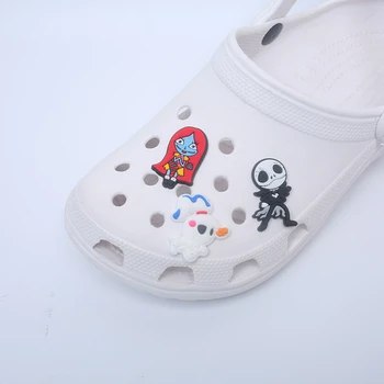Single Sale 1pcs Shoe Charms Accessories Decorations PVC Croc jibz Buckle for Kids Party Коледа Gifts