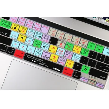 XSKN Final Cut Pro X Keyboard Shortcuts Skin Cover за Новия MacBook Pro 13 инча сензорен панел A2338 M1 A2251 A2289 АМЕРИКАНСКАТА Версия