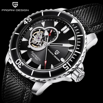 PAGANI Design 2021 New Men ' s Automatic Mechanical Watch Top Brand Glass Sapphire 200m Waterproof Watch Japan NH39A Reloj Hombre