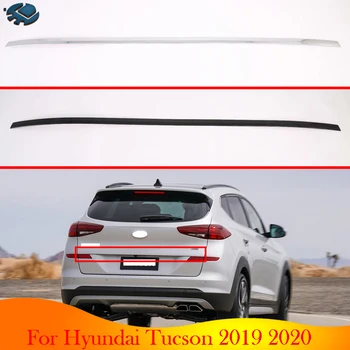 За Hyundai Tucson 2019 2020 ABS Хромирани Задната Врата Врата Капак Завърши на Задния Багажник Формоване Панела Стайлинг Стикер Гарнитура