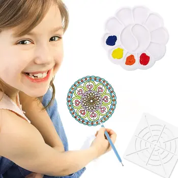 Мандала Dotting Tools Set Pen Dotting Tools Мандала Stencil Топка Stylus Paint Tray for Painting Rocks,Coloring,Drawing&Drawing