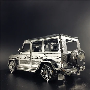 Ali-First 3D Metal Model Комплекти от 1:50 BZS G500 Off-Road Vehicle Assembly Model направи си САМ 3D Laser Cut Model Пъзел Toys for Adult Gifts