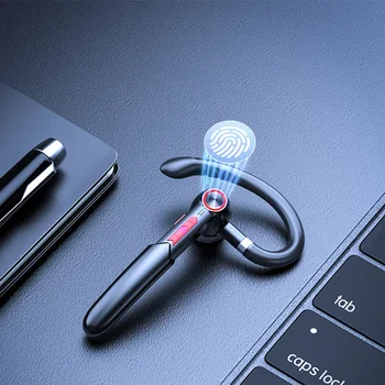 Bluetooth слушалка V5.0 Безжични Слушалки Driving Business Headset 6H Music Time с шумоподавляющим микрофон