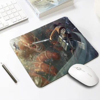 Mairuige Attack on Титан Япония Аниме Mouse Pad Levi Gaming Mouse Pad Laptop Pc Notbook Computer To Mouse Pad Gamer Play Mats
