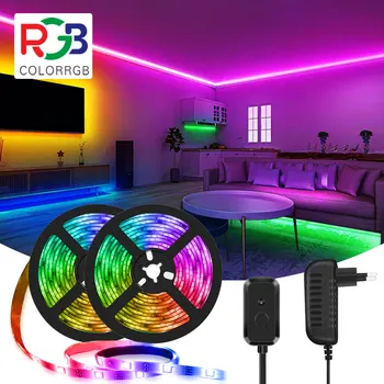 LED Strip light, Music Sync, Music Sync Color Changing LED Light Strip ,SMD5050 RGB LED Light Stripes направи си САМ