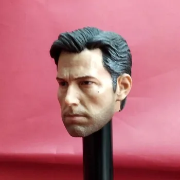 1/6 Мащаб Ben Head Извайвам Ben Affleck Head Carving Model for 12in Action Figure Toy Collection