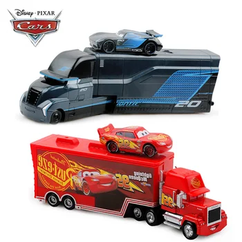 Disney Pixar Cars 2 3 Toys Lightning Mcqueen Jackson Буря Мак Uncle Truck Diecast Alloy Model Car Gifts Toys For Children ' s