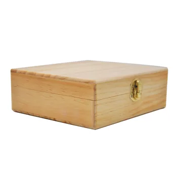 Дървена Кутия За Съхранение С Прокатным Чекмедже Голям И Е Идеален За Организация На Вашите Аксесоари Отделение За Съхранение На Кутии Практичен Регулируема