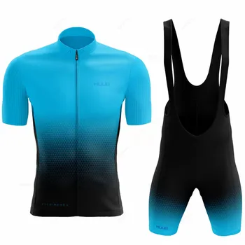 HUUB New Team Cycling Set Man Bike Jersey Short Sleeve Bicycle Clothing Kit Мтб Cycling Носете Триатлон Uniforme Maillo Culotte