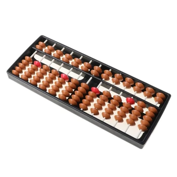 Пластмасови Abacus Аритметика Соробан 13 Цифри Децата Математика Разплащателна Инструмент Играчки