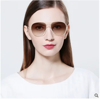 2021 Нова Мода Поляризирани Метални Големи Слънчеви Очила