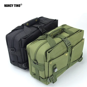 NANCY TINO Мъжки Армейските чанта през Рамо Военна чанта Тактическа Чанта Камуфлаж за Риболов, Къмпинг, Туризъм, Пътуване Спорт на открито
