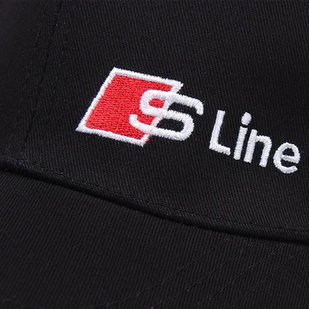 висококачествен памучен Външна мъжка бейзболна шапка S Line Бродерия възстановяване на предишното положение Hats For Men Women Cap F1 racing cap Car cap