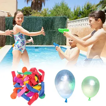 111pcs Multicolor Latex Filling Water Балон Kids Summer Outdoor Beach Toy Easy Kit Latex Filling Water Bomb Топка Fight Games