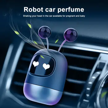 Car Perfume Air Freshener Сладък Робот Aromatherapy Solid for Car Air Vent Outlet Air Freshener Condition Клип Diffuser