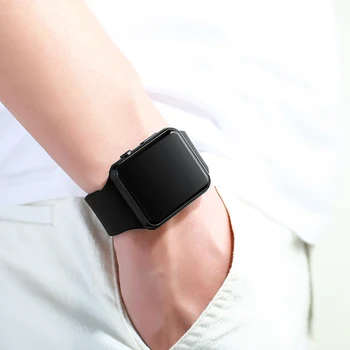 LED Digital Watch Men Fashion Casual Simple Watch for Men Силиконов мъжки часовник Спортен подарък Електронни мъжки Часовник reloj hombre A001